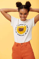Flowers Organic Cotton Tee