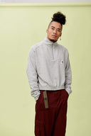 Marley Cropped Half Zip Sweater