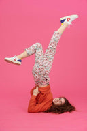 Camden High Waisted Trousers in Vulva Print