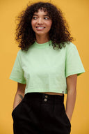 ‘Nola’ Boxy Cut Cropped Tee
