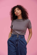 Maya Little Ribbed Teeshirt