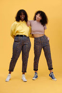 Albaquirky in Abstract Squiggle Print