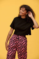 ‘Nola’ Boxy Cut Cropped Tee