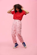 Addison Trousers in Squiggle Print